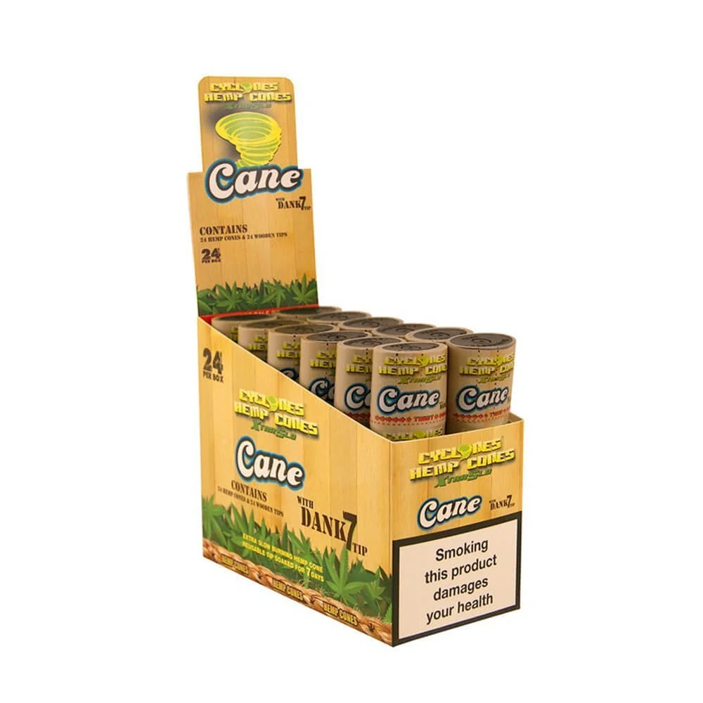 Blunty Cyclones Hemp Cones - Sugarcane