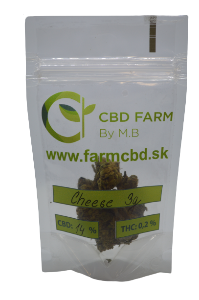 CBD kvety - Cheese 100G