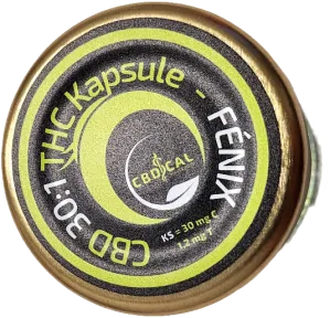 Kapsule Fénix, fénixové slzy v konopnom oleji, 10ks