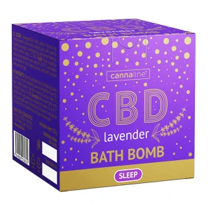 Cannaline Sleep - CBD bomby do kúpeľa s levanduľou