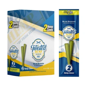 Blunty Twisted Hemp - Blue Banana