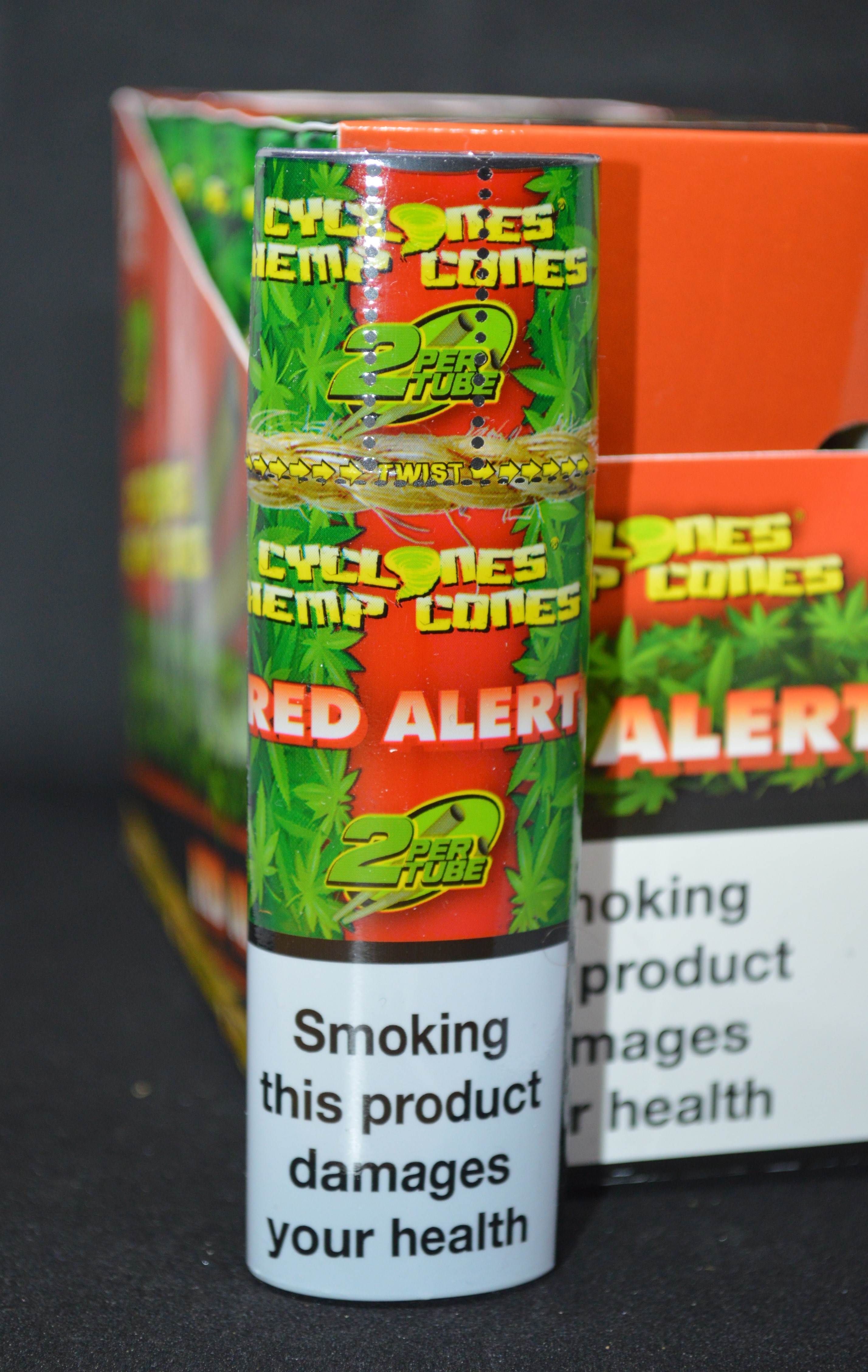 Blunty Cyclones Hemp Cones - Red Alert 