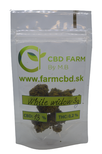 CBD kvety - White Widow 3G
